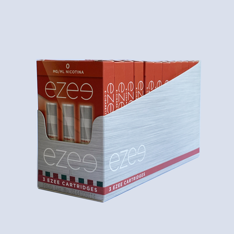 Ezee Cartucce Tabacco 0mg Nicotina Pacco di 12